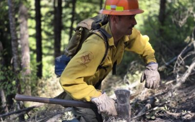 Continued progress and enhanced monitoring as red flag warning approaches East Evans Creek Fire