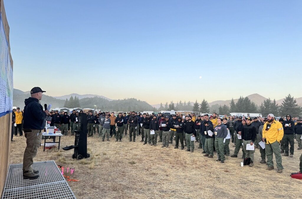 Firefighters progress on mop-up operations overnight, work continues today   