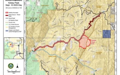 Containment increases on Kelsey Peak Fire, firefighters continue improving control line