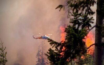 Spot Fire Prompts Evacuation Level Changes on the East Evans Creek Fire