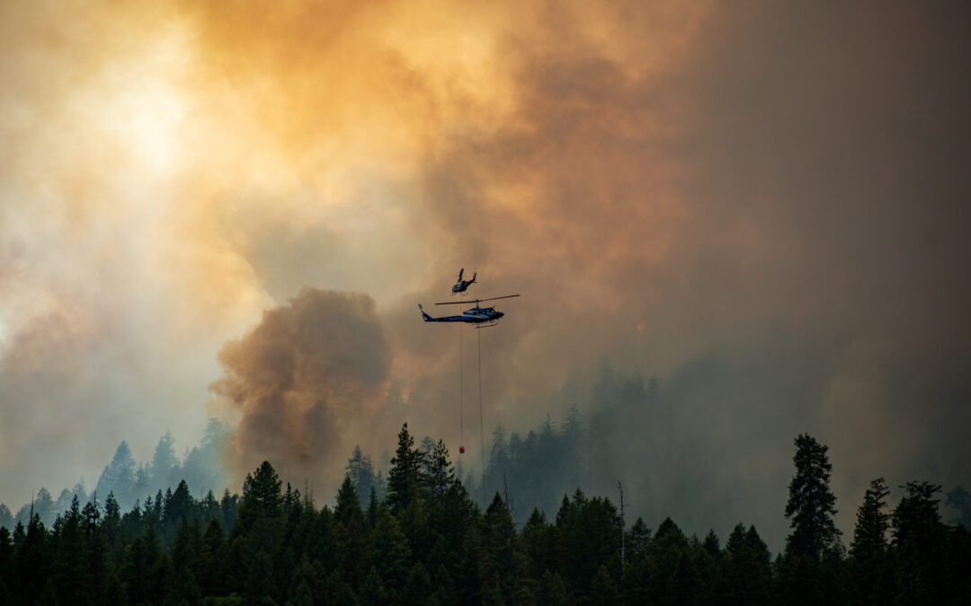 Firefighters Face Another Challenging Day on East Evans Creek Fire