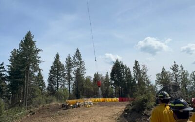 Firefighters line entire Fielder Mountain Fire perimeter, containment increases to 18%