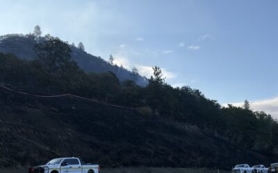 I-5 MM 57 NB Fire strengthens containment ahead of Monday command transition