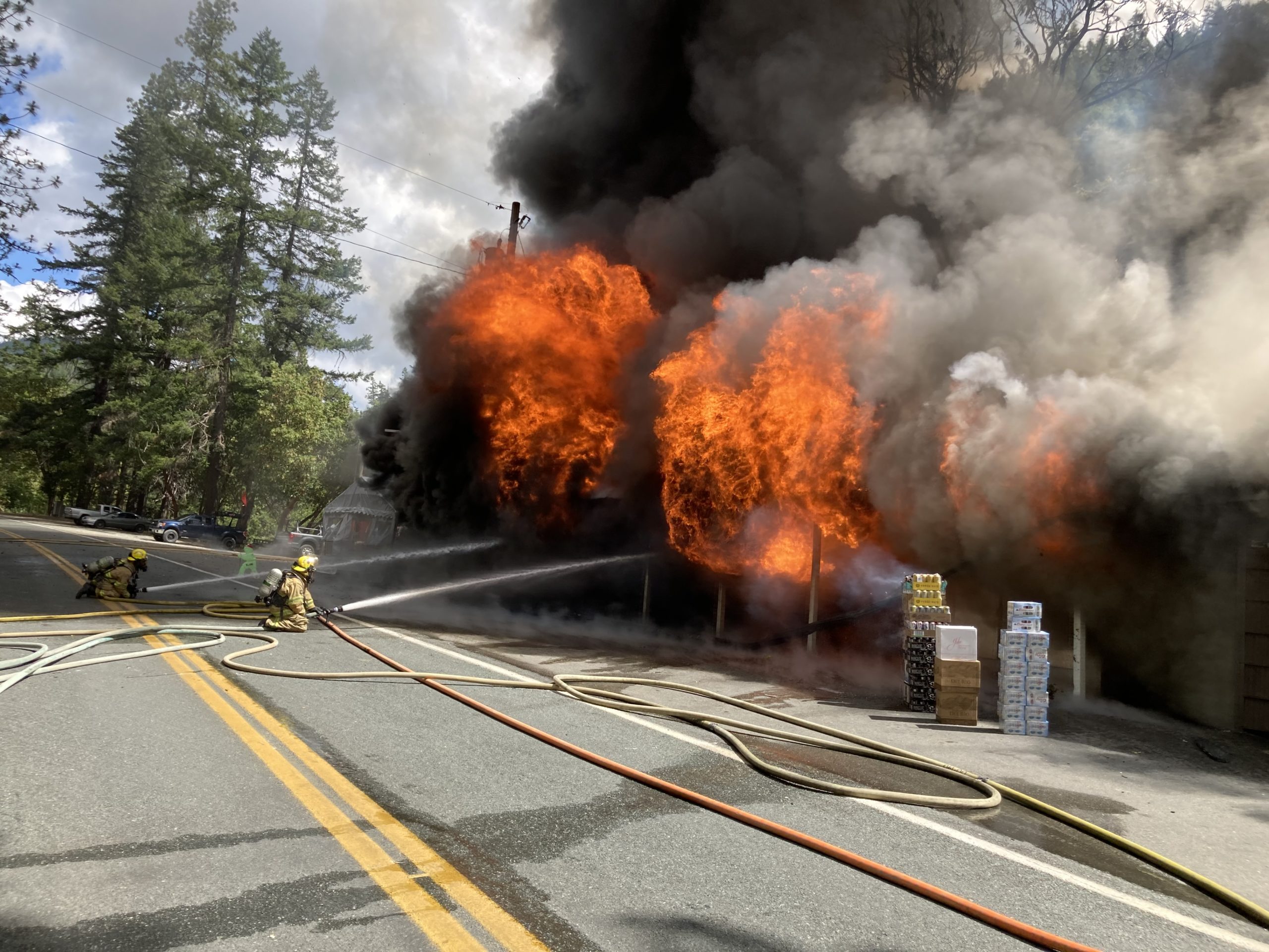 ODF Southwest Oregon District Tackles Wildland Fires Alongside Structural Engines at Galice Resort Fire