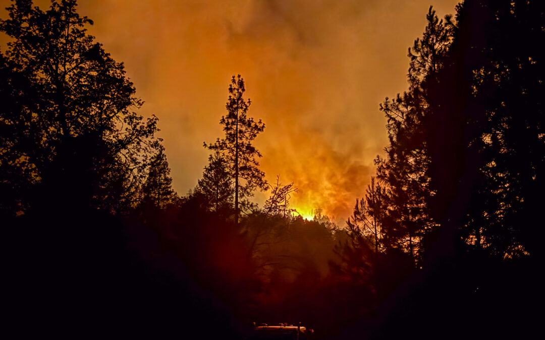 Active Fire Behavior and Spot Fires Drive Suppression Efforts