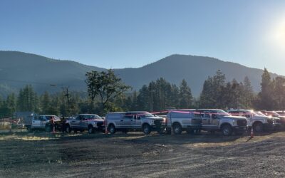 Mop-up on Board Shanty Fire continues, incident transitions to smaller Type 4 team this weekend