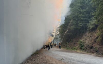 Steady progress on Kelsey Peak Fire overnight, thunderstorms prompt new fire starts in Jackson County