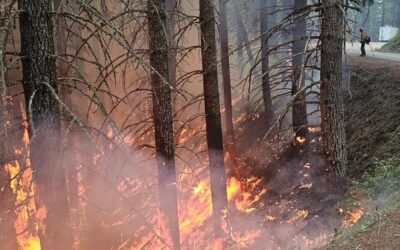 Fierce attack continues on Kelsey Peak Fire, thunderstorms in the forecast   