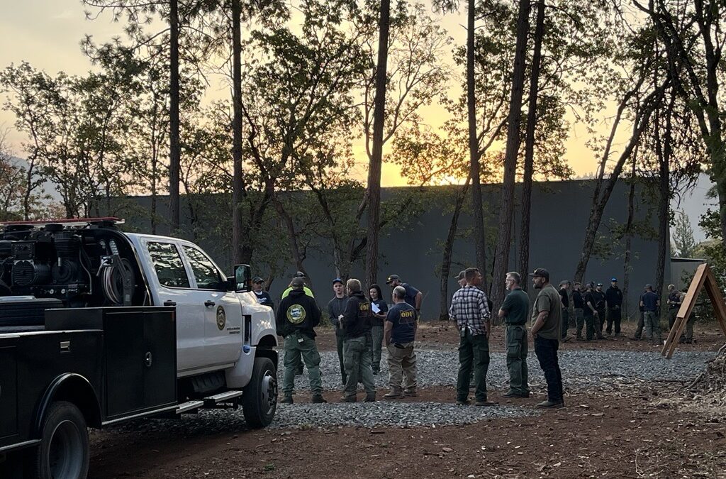 ODF launches aggressive initial attack on Lower Rogue fires overnight, extended attack continues Thursday