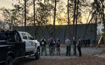 ODF launches aggressive initial attack on Lower Rogue fires overnight, extended attack continues Thursday