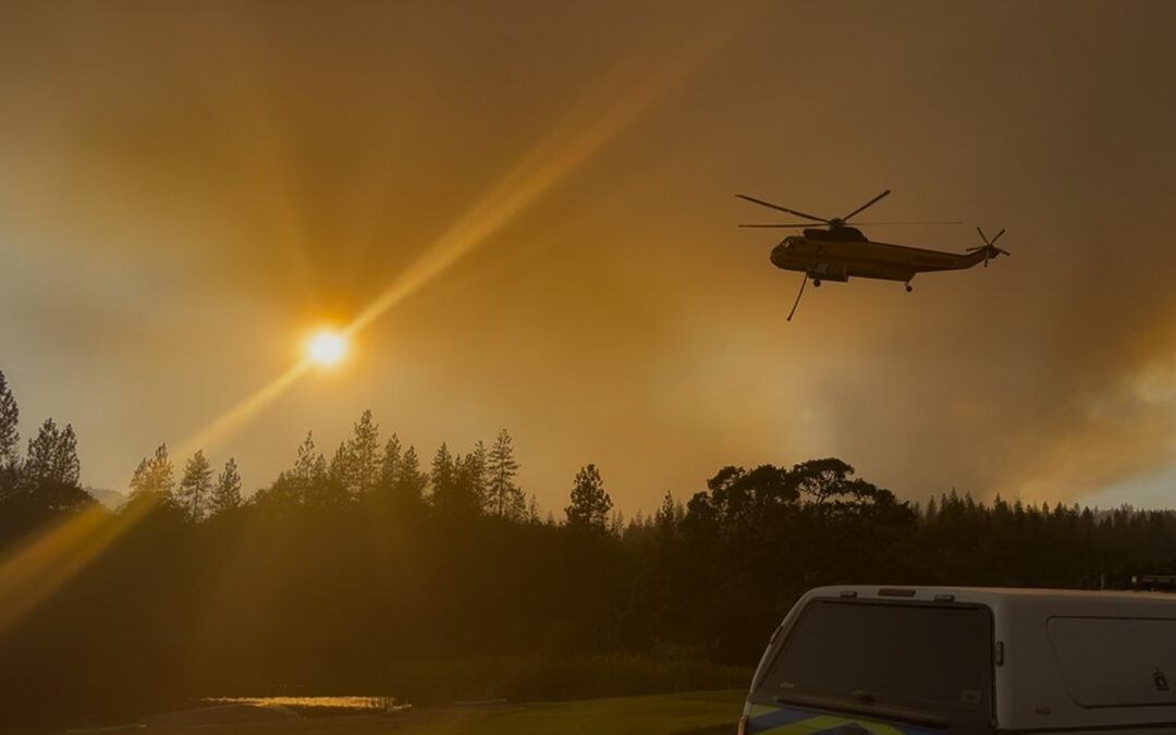 Winds and Dry Conditions Continue to Challenge Containment on East Evans Creek Fire