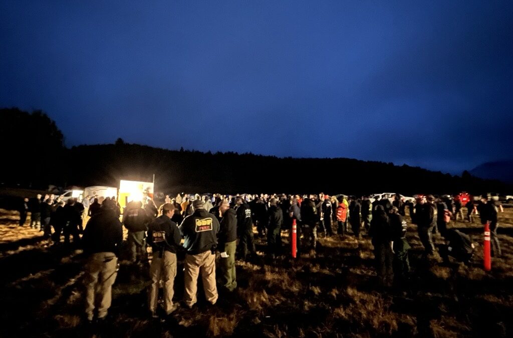 Rain continues overnight, firefighters mop-up along the western edge
