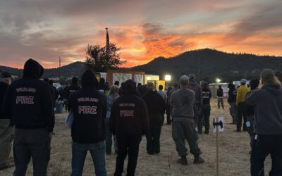 Fielder Mountain Fire holds within containment lines under critical weather conditions