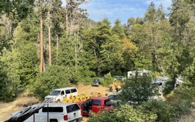 Upper Applegate Fire’s Lines Withstand Windy Conditions, Mop Up Continues