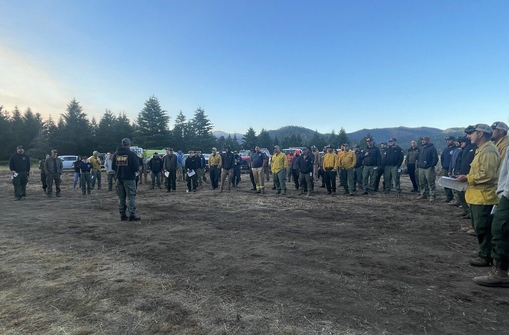 Direct Line Increases on Upper Applegate Fire Following Night Operations
