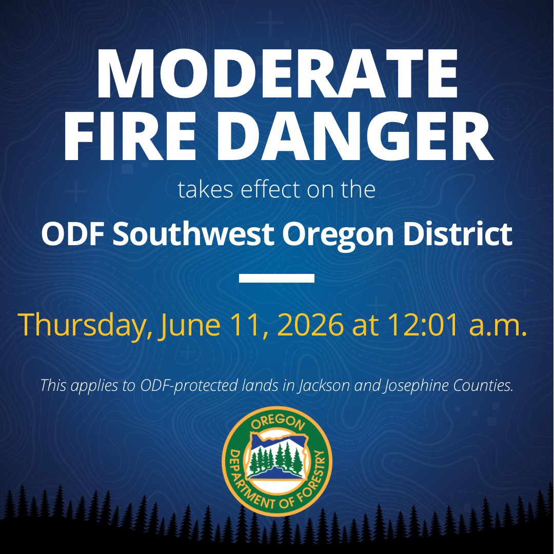 moderate fire danger