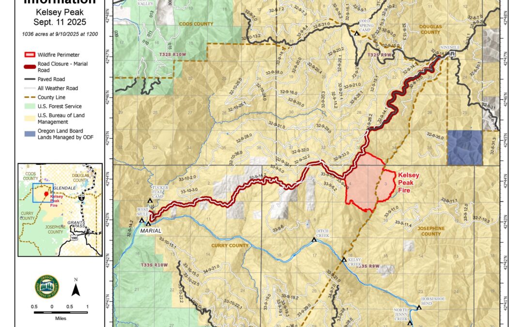 Kelsey Peak Fire transitions to mop-up, warmer temperatures return